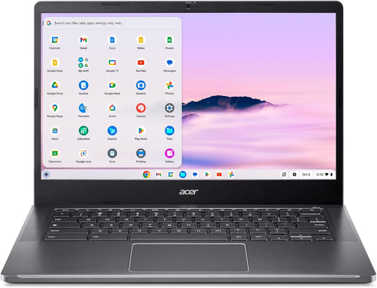 Acer Laptop Chromebook 514 -Brand New Eight-Core i3 8GB DDR5 RAM 128GB eMMC ChromeOS 14" IPS FHD Screen