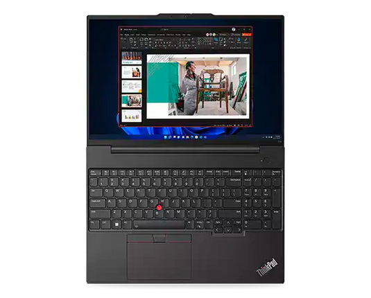 Lenovo Laptop ThinkPad E16 Gen 2 - Brand New Intel Core Ultra 7 16GB DDR5 RAM 512GB SSD 16-Core Processor Windows 11 Pro Backlit Keyboard 16" FHD+ Screen