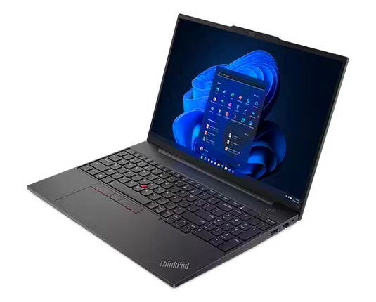 Lenovo Laptop ThinkPad E16 Gen 2 - Brand New Intel Core Ultra 7 16GB DDR5 RAM 512GB SSD 16-Core Processor Windows 11 Pro Backlit Keyboard 16" FHD+ Screen