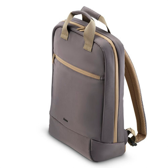 Ultra Lightweight Laptop Backpack Up to 16.2" Padded Compartment Front Pocket Trolley Strap Water-Repellent Eco-Friendly Anthracite - Hama