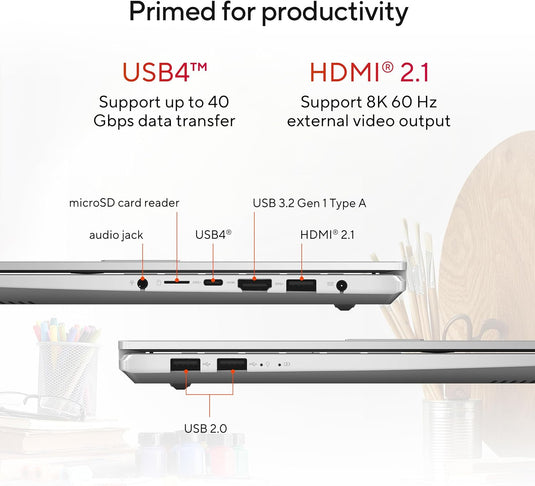 ASUS Laptop VivoBook Pro 15 - 7th Generation Ryzen 9 16GB DDR5 RAM 512GB SSD NVIDIA RTX 4050 Graphics WiFi 6E Backlit Keyboard 15.6" 144Hz IPS FHD Screen