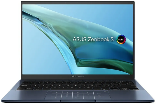 ASUS Laptop ZenBook S 13 - 6th Generation Ryzen 7 16GB DDR5 RAM 512GB SSD WiFi 6E Harmon Kardon Speakers 1.1KG Weight Backlit Keyboard 13.3" OLED 2.8K Touchscreen