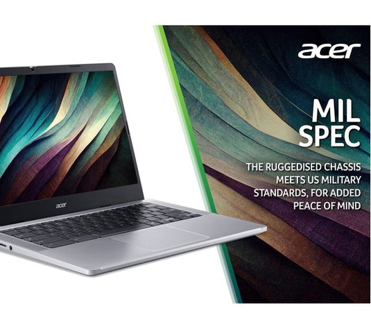 Acer Laptop Chromebook 314 - Intel Dual-Core 8GB RAM 128GB eMMC ChromeOS 14" IPS FHD Screen