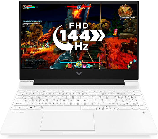 HP Gaming Laptop Victus 15-fa0000sa - 12th Generation H-Series i5 8GB RAM 256GB SSD NVIDIA GTX 1650 Graphics 15.6" 144Hz FHD Screen