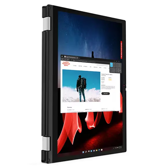Lenovo Laptop ThinkPad L13 Yoga Gen 4 - 13th Generation Core i5 16GB RAM 256GB SSD 2-in-1 Design Windows 11 Pro 13.3" IPS FHD Touchscreen