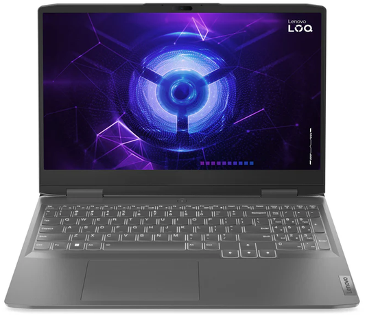 Lenovo Gaming Laptop LOQ - 12th Generation H-Series i5 16GB DDR5 RAM 512GB 8GB NVIDIA RTX 4060 Graphics 15.6" 144Hz FHD Screen