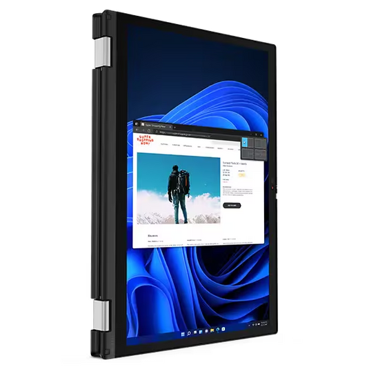 Lenovo Laptop ThinkPad L13 Yoga Gen 3 - 12th Generation Core i5 16GB RAM 256GB SSD 2-in-1 Design Windows 11 Pro 13.3" IPS FHD Touchscreen