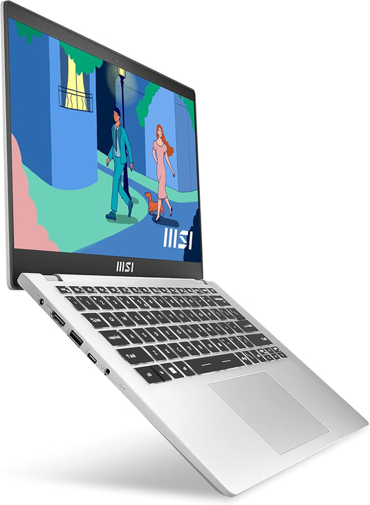 MSI Laptop Modern 14 - 12th Generation Core i3 8GB RAM 512GB SSD Backlit Keyboard Windows 11 Home 14" FHD Screen