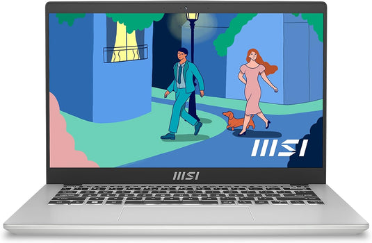 MSI Laptop Modern 14 - 12th Generation Core i3 8GB RAM 512GB SSD Backlit Keyboard Windows 11 Home 14" FHD Screen