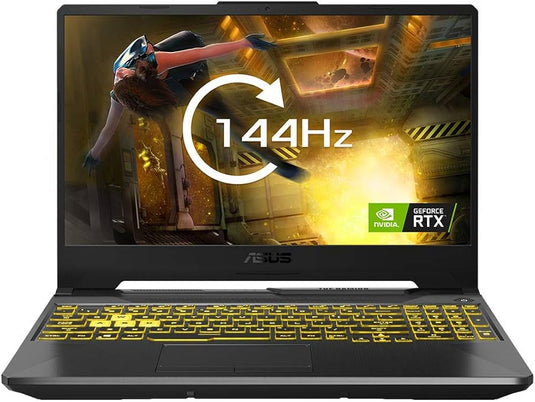 ASUS Gaming Laptop FA506HN - 7th Generation H-Series Ryzen 5 16GB DDR5 RAM 512GB SSD NVIDIA RTX Graphics Backlit Keyboard 15.6" 144Hz FHD Screen