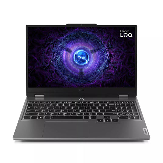 Lenovo Gaming Laptop LOQ - 12th Generation H-Series i5 16GB DDR5 RAM 512GB SSD Backlit Keyboard Intel Arc Graphics 15.6" 144Hz FHD Screen