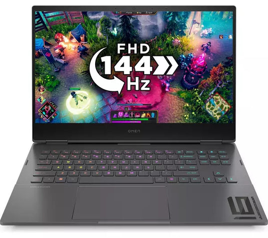 HP Gaming Laptop Omen 16-n0003na - Brand New 6th Generation H-Series Ryzen 9 16GB DDR5 RAM 1TB SSD NVIDIA RTX 3070 Ti Graphics RGB Backlit Keyboard 16.1" 165Hz Quad-HD Screen