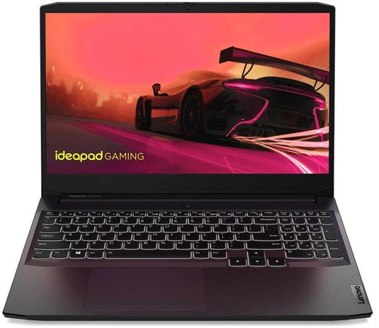 Lenovo Gaming Laptop IdeaPad 3 - 5th Generation H-Series Ryzen 5 16GB RAM 512GB SSD NVIDIA RTX 2050 Graphics 15.6" 144Hz FHD Screen